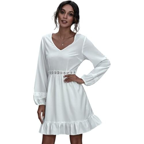 Dresses for women 2021 Party dresses white casual Clothing High-waisted commuter skirt korean fashion Elegant dresses for women