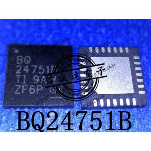 1Pieces New Original BQ24751BRHDR BQ24751B 24751B QFN28 In Stock Real Picture