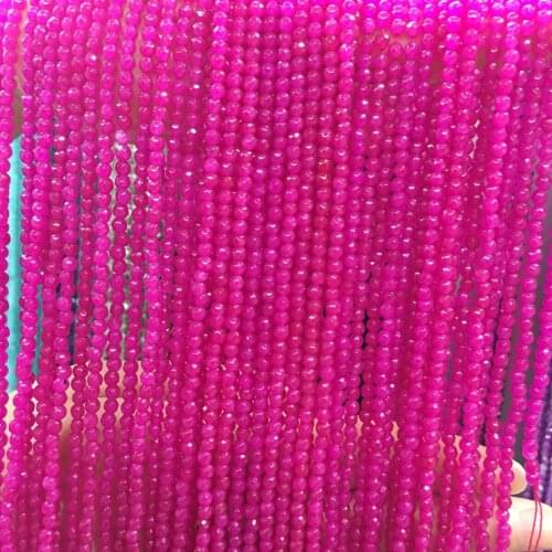 Natural Stone Beads Round Faceted Scattered bead crystal Small Spacer Beads for Jewelry Making DIY Necklace Bracelet Accessories