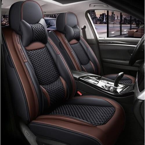 Front+Rear Car Seat Cover for hyundai i30 ix35 creta kona i40 solaris i20 tucson 2019 2021 santa fe elantra accent