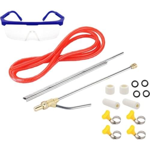 Pressure Washer Sandblasting Kit, 5000PSI Wet Blasting Blaster Car Washer Sandblasting Kit for Karcher K Series