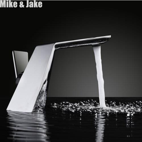 Chrome Brass body basin faucet bathroom hot and cold single handle faucet basin sink crane bathroom tap