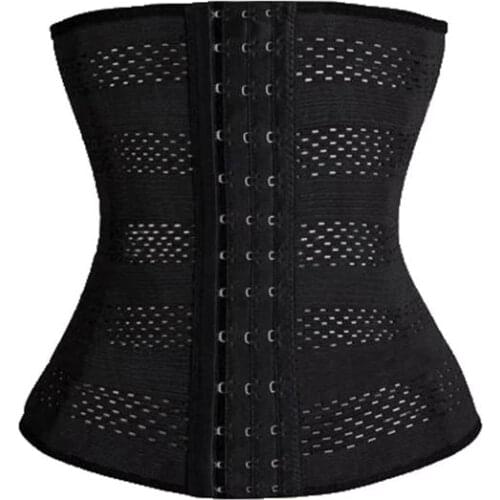 Waist trainer cincher womens underbust corset belt shapewear slim body shaper