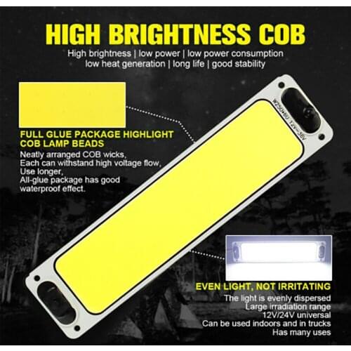 Reading Car Interior Lights 108 LED Ceiling Lamp Super Brigtht Replacement