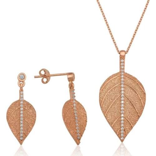 Silver Leaf Set with Dual