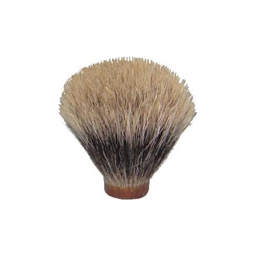 Hair knot for shaving brush kit