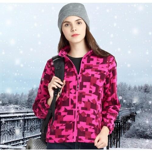 2019 New Camouflage Outdoor Fleece Spring Autumn Windproof Thick Warm Coat Plus Size Mountaineering Camping Hiking Jacket