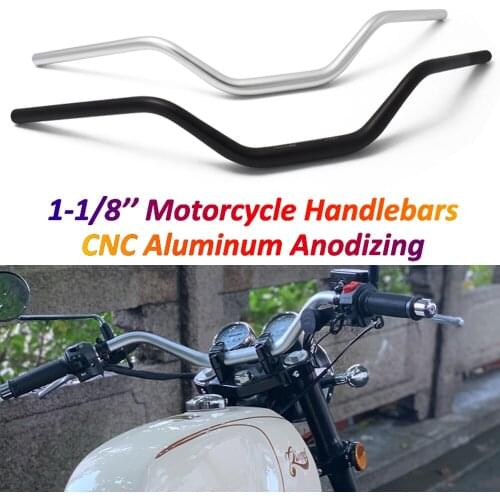 Motorcycle Handlebar for Renthal 28mm 1-1/8'' Handle Bar Steering Wheel for Ducati Triumph Aprilia Honda Yamaha Suzuki Benelli