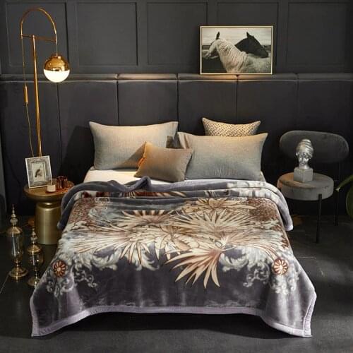 Super Warm Blanket Luxury Blanket Raschel Blanket Queen Size Throw Blanket Super Soft Winter Bed Blanket