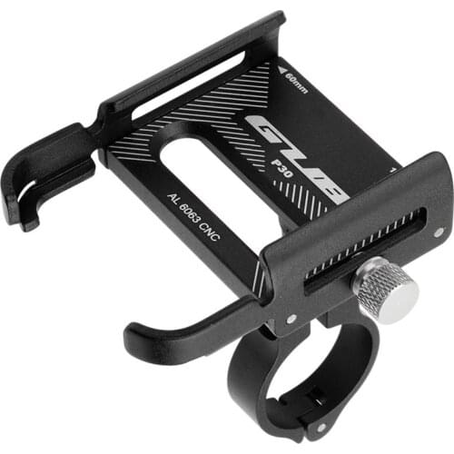 GUB Aluminum Bicycle Phone Holder For Smartphone Adjustable Support GPS Bike Phone Stand Mount Bracket