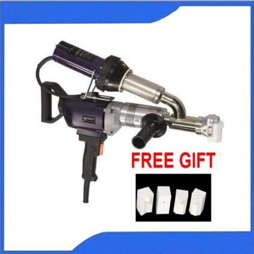 WELDY Handheld Plastic Extrusion Welding Machine kit Hot Air Plastic Welder Gun Vinyl Weld Extrusion Welder EX2