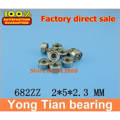 1pcs) SUS440C environmental corrosion resistant stainless steel deep groove ball bearings S682ZZ 2*5*2.3 mm