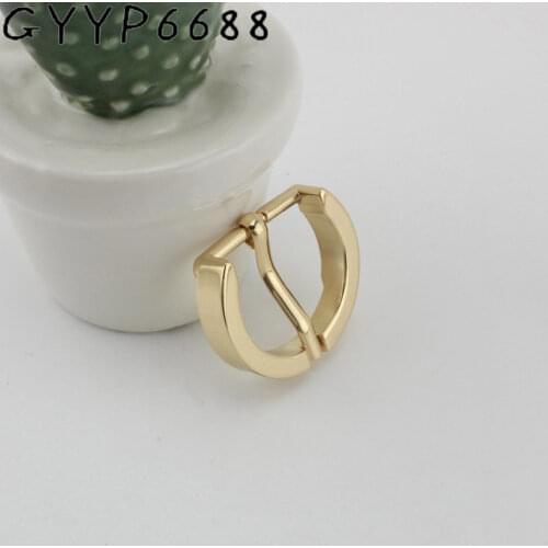 10pcs 19mm 24mm turn buckle zinc alloy semicircle pin buckle bags belts buckles Package hardware accessories