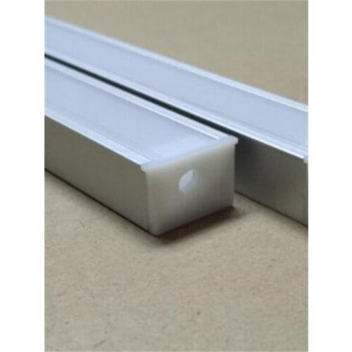 Free Shipping 2m/pcs 30m/lot hot selling LED Strip LED Aluminum Extrusion LED Profiles For LED Strip Lights