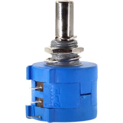 Free Shipping 3590S-2-202L 3590S 2K ohm Precision Multiturn Potentiometer 10 Ring Adjustable Resistor