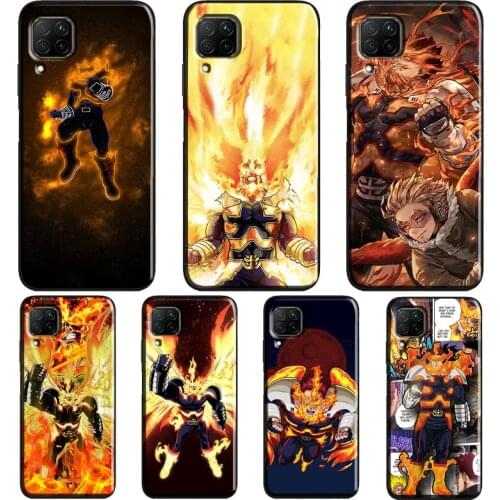 Endeavor My Hero Academia Case For Huawei P20 Lite P40 P30 Pro Nova 5T P Smart Z 2019 2021 Honor 10 Lite 9X 8X Cover