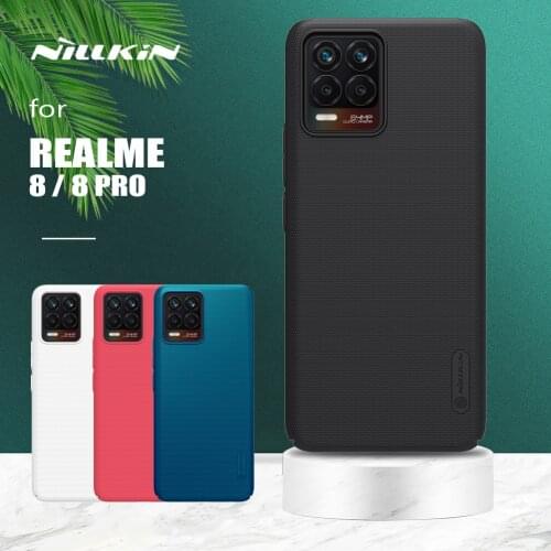 For OPPO Realme 8 Pro Case Nillkin Super Frosted Shield Ultra-Thin Hard Matte Protection Back Cover for OPPO Realme 8 8 Pro Case