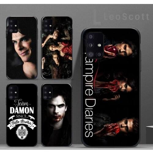 Vampire Diaries Phone Case For Samsung A32 A51 A52 A71 A50 A12 A21S S10 S20 S21 Plus Fe Ultra