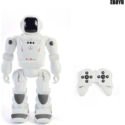 EBOYU 2108 Intelligent Programming Gesture Control Robot RC Robot Toy Gift for Children Kids Entertainment RC Robot Toy