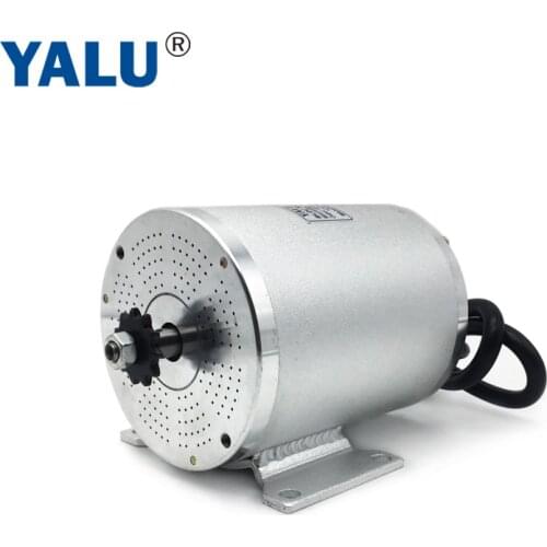 YALU BM1109 BLDC Motor Brushless 60V Electric Motor 1800W Electric Ebike Mid Drive Motor For Electric Bicycle Scooter Motor Kit