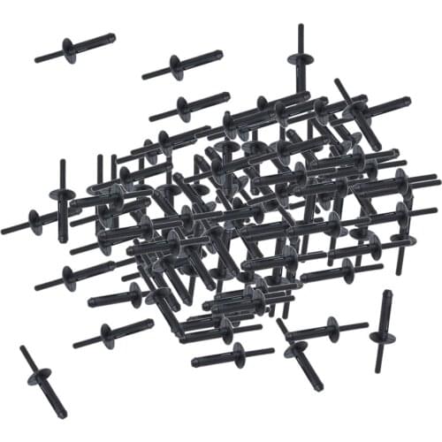 Car Retainer Clips Auto Push Pin Rivet Clips Trim Panel Body Plastic Fastener Clips Kit 50PCS