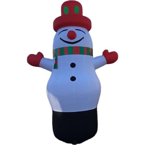 20ft high giant inflatable snowman balloon for Christmas outdoor decoration