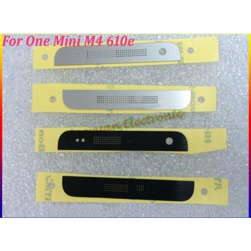 HAOYUAN.P.W Original For HTC One Mini M4 601e Front Camer Cover Top Bottom Cap Housing Cover Case With Adhesive