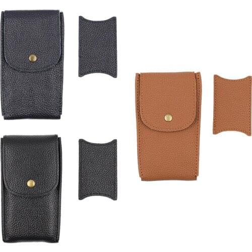 Leather Watch Box Bracelet Storage Bag Portable Protection Leather Pouch Watch Pouch for Men and Women