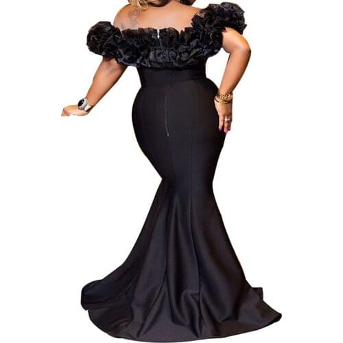 Summer Fashion African Women Sleeveless Solid Color Plus Size Long Dress European Clothing African Dresses for Women