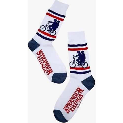 Stranger Things Children Creative High Quality Harajuku Fashion Men Woman street Hip Hop Cotton happy sock Funny Christmas