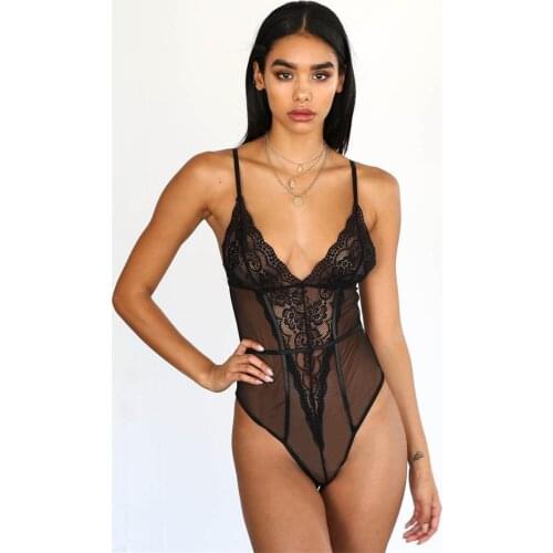 Женские прозрачные боди OVINA China At AliExpress