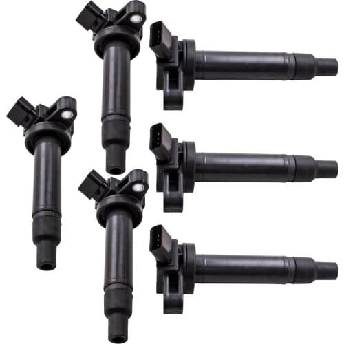 Ignition Coil Packs for Toyota Tundra 4Runner for Lexus GS IS LS SC 3UZFE 1GFE 2UZFE 9091902230 6Pcs