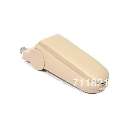 Center Console Armrest Leather Beige For Volkswagen For VW Passat B5