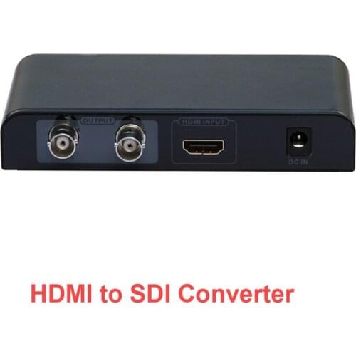 389 HDMI to SDI Converter Supports 2 Way SDI Simultaneous Output 1080P HDMI to SDI Audio Video Converter for HDTV Monitor