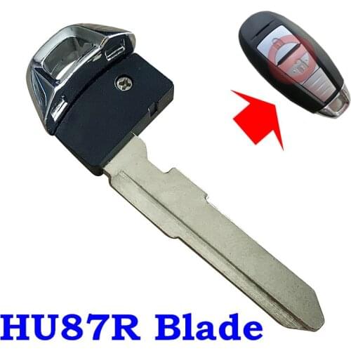 Remote Smart Chip Emergency Key Blade For Suzuki Kizashi Swift SX4 2010 2011 2012 HU87R