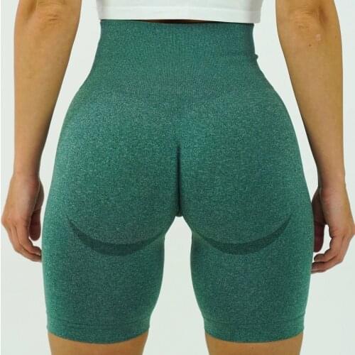 14 Colors Seamless Fitness Yoga Shorts Women High Waist Sport Gym Shorts Summer Workout Clothes Butt Lift Short Leggings Girl