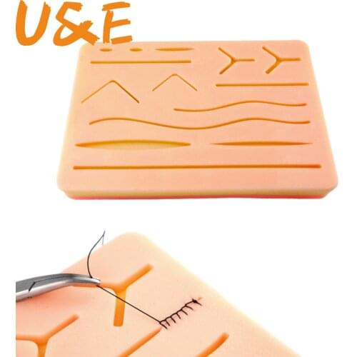 Skin suture model Training Pad for Doctor Nurse Student Practice model Wound silicone suture pad
