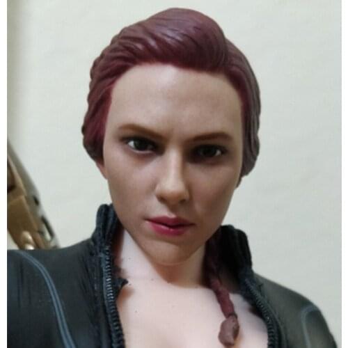 1/6 Scarlett Head Sculpt For 12" Female Figure Body Toys For Collection In Stock