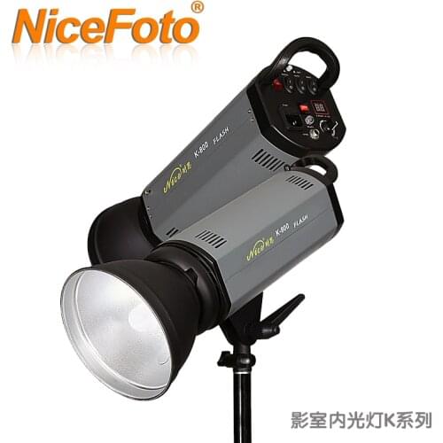 NiceFoto studio flash k series 500w portrait clothes wedding dress flash light