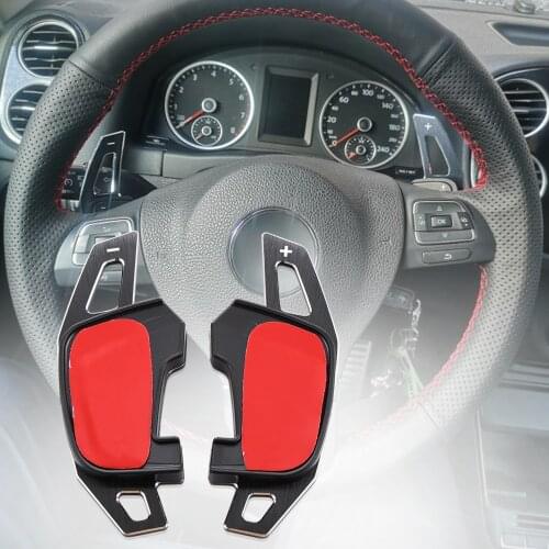 Steering Wheel Paddle Extension Shifter For VW GOLF GTI 7 R GTD GTE MK7 POLO 6C GTI Passat B8 R-line Scirocco ,Note Not golf 7