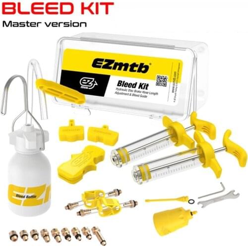 Universal Bicycle Hydraulic Disc Brake Bleed Kit BikeTool Kit for SHIMANO&Tektro&Magura&hayes&Formula&Sram&Avid&Giant&nutt Brake