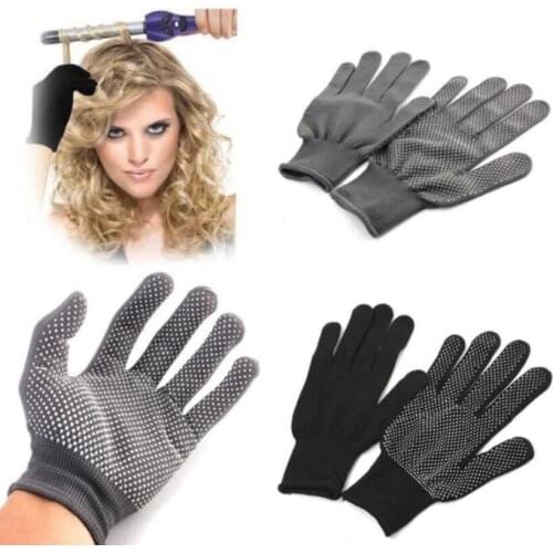 1 Pack 2pcs Heat Resistant Protective Glove Hair Styling For Curling Straight Flat Iron High Quality New Hair Care Styling Tools