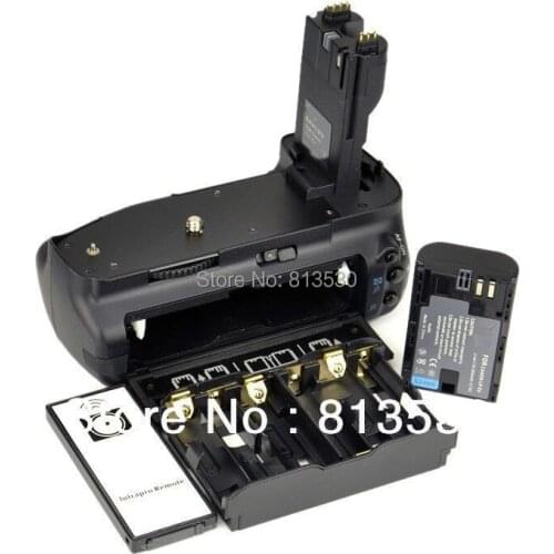 BG-E7 Battery Grip + Wireless Remote Control + LP-E6 Battery for Canon EOS 7D Digital SLR Camera