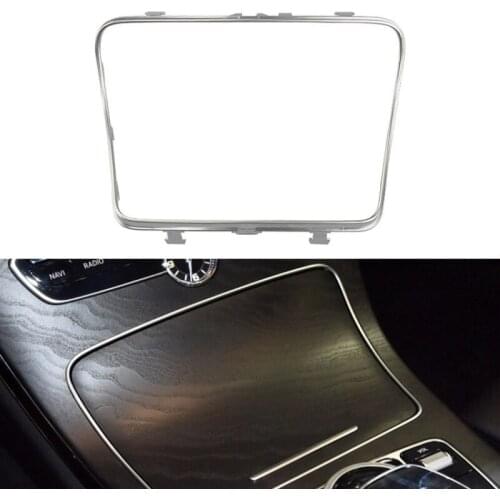 Car Cup Holder Electroplating Trim Decorative Frame for Mercedes-Benz C Class W205