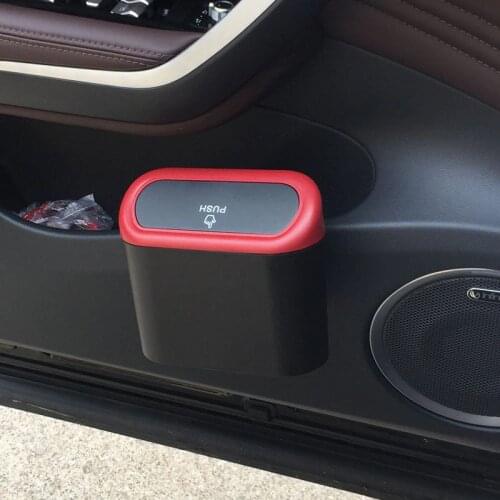 Creative Car Supplies and Gifts Large-capacity and Stylish Car Trash Cans with Various Internal Storage Boxes