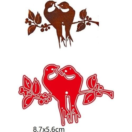 Metal cutting dies cut die mold Animal bird decoration Scrapbook paper craft knife mould blade punch stencils dies