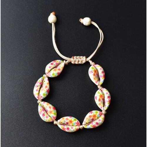 Fashion Bohemian Women Beach Accessories Colorful Shell Ankle Bracelet Leg Bracelet Boho Jewelry Gift Handmade Summer Wristbands