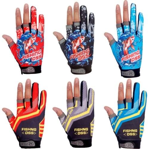 2020 Winter Ice Fishing Mens Fingerless Gloves for Men and Woman Lure Carp Tackle Clothes Accessories Outdoor Warm Sports Glove