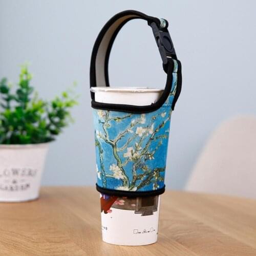 Neoprene Insulated Sleeve Carrier Holder for 700cc Milk Tea Coffee Tumbler Cup