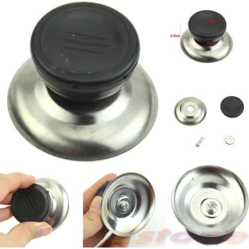 2pcs New Kitchen Replacement Cooker Pan Pot Cover Kettle Knob Lid Plastic Grip S
